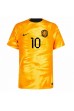 Nederland Memphis Depay #10 Voetbaltruitje Thuis tenue WK 2022 Korte Mouw